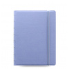 filofax classic notebook a5 blue front 1