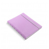 filofax classic notebook a5 lilac isometric