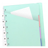 filofax notebooks duck egg index