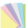 Náplň linkované pastelové papíry | Filofax