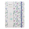 Filofax Garden Collection A5 Notebook in Sunrise SKU 115115 Product Front image with Packaging