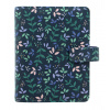 Filofax Garden Collection Pocket Organiser in Dusk SKU 028717 Product Front image