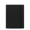 filofax notebook a5 black large 1