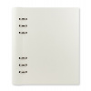 Filofax Clipbook Classic Monochrome | A5 Bílá