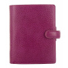 Diář Filofax Finsbury | Pocket Malinová  fleppi náplň na zbytek roku 2025