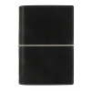 Diář Filofax Domino | Personal Černá  fleppi náplň na zbytek roku 2025