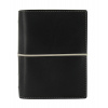 Diář Filofax Domino | Pocket Černá  fleppi náplň na zbytek roku 2025