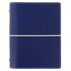 Diář Filofax Domino | Pocket Námořní modrá  fleppi náplň na zbytek roku 2025