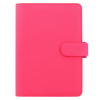 Diář Filofax Saffiano Fluoro | Personal  Růžová  fleppi náplň na zbytek roku 2025