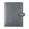 Diář Filofax Finsbury | Pocket Slate grey  fleppi náplň na zbytek roku 2025