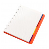 filofax saffiano notebook a5 oranzova 3