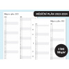 Náplň do diáře - Měsíční plán 2023-2024 (Velikost náplně Personal)