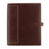 Diář Filofax Holborn | A5 Hnědá  fleppi náplň na zbytek roku 2025