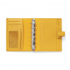 Diář Filofax Finsbury | Pocket Mustard  fleppi náplň na zbytek roku 2025