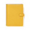 Diář Filofax Finsbury | Pocket Mustard  fleppi náplň na zbytek roku 2025