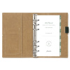 Diář Filofax Eco Essential | Personal dark walnut  fleppi náplň na zbytek roku 2025