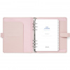 Diář Filofax Saffiano | A5 Blush  fleppi náplň na zbytek roku 2025