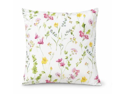 Povlak na polštář jarní kvítí