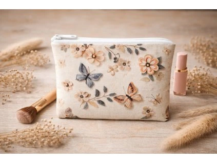 Kosmetická taštička motýlci