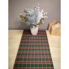Běhoun na stůl 135x40cm kostka zelená celková