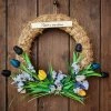 Věnec na dveře tulipány