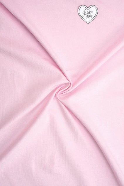 BAVLNĚNÝ ÚPLET - CUKROVĚ RŮŽOVÝ