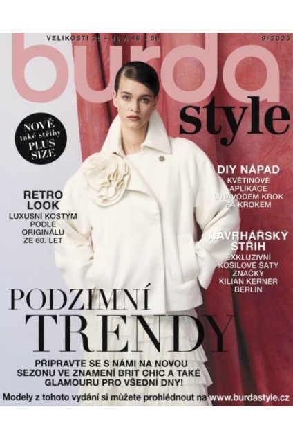 Časopis Burda Style - září 2025