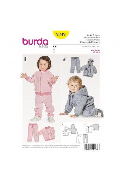P44 9349 KOJENECKÁ BUNDA A KALHOTY