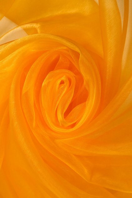 HLO 144 ORGANZA oranžovo-žlutá