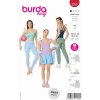 strih burda 5765 navod k siti funkcni top sportovni tilko podprsenkovy top