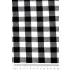 HLB 165 KANAFAS bíločerná - KOSTKY 1,7x1,6 cm