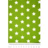 HLB 202 BAVLNĚNÉ PLÁTNO ZELENÉ - HVĚZDIČKY