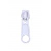 GKK ZIP 06 KOVOVÝ JEZDEC NA ZIP BÍLÝ 3 mm