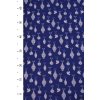 DKB VAN 009 VÁNOČNÍ BAVLNA INDIGO, LIDOVÝ MOTIV