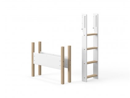 Žebřík rovný a nohy pro výšku 143 cm Flexa Nor