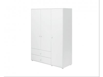 Šatní skříň, 3 dveře + 2 zásuvky Flexa Roomie