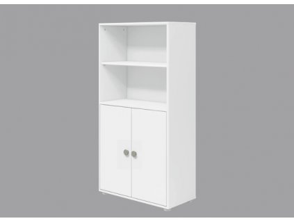 Knihovna midi, 2 dveře Flexa Roomie