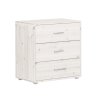 Komoda se 3 zásuvkami Flexa Classic-bílá