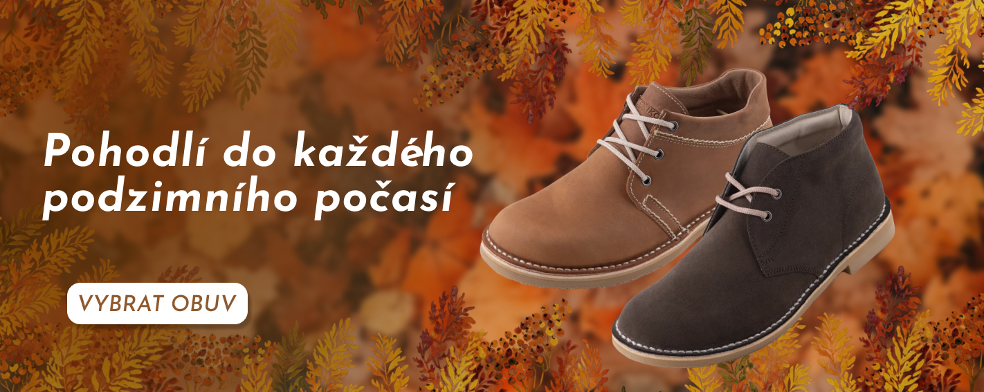 Podzim-vycházková obuv