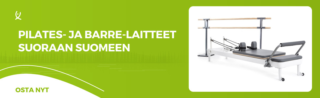 Pilates- ja barre-laitteet suoraan Suomeen