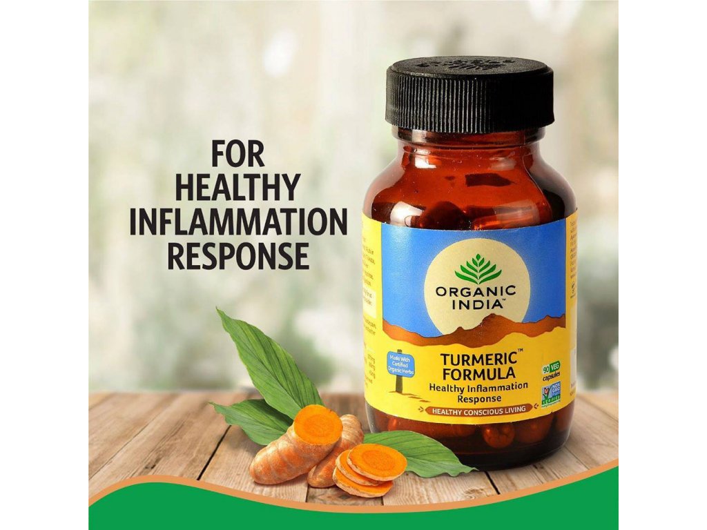 Turmeric Formula kapsuly Organic India