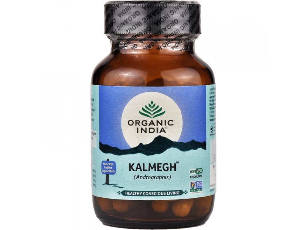 organic india kalmegh kapsuly 60 ks pecen a imunita