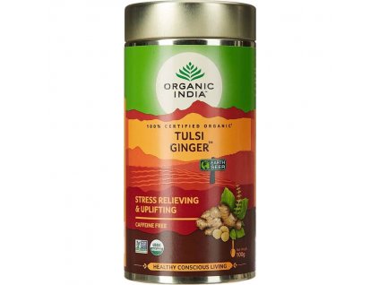 Tulsi Ginger sypaný čaj Organic India