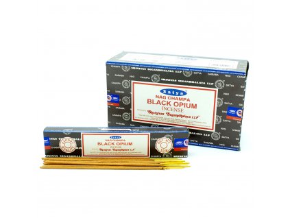 AWG Satya vonné tyčinky Black Opium čierne ópium 15 g