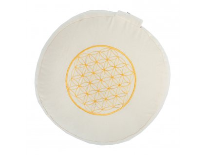 9779 bodhi meditacny vankus rondo eco kvet zivota napln spalda 32 cm