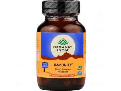 organic india immunity kapsuly 60 ks imunita precistenie krvi alergie