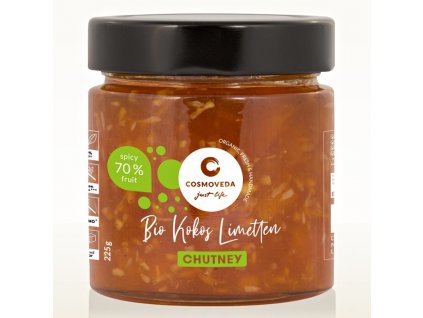 cosmoveda cocos lime chutney bio catni s kokosom a limetkou 225 g