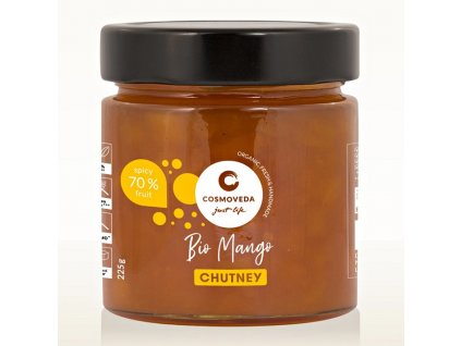 cosmoveda mango chutney bio mangove catni 225 g