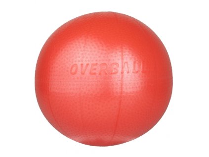 Overball Softgym rehabilitačná lopta na cvičenie 23 cm (Farba Červená)