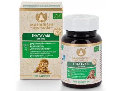 maharishi ayurveda shatavari hormonalna rovnovaha travenie a spanok 60 tabliet BIO